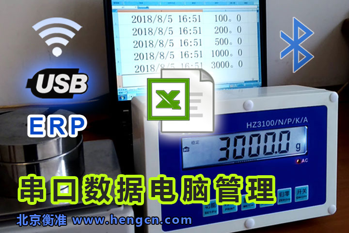 串口USB电子秤ERP应用电脑管理